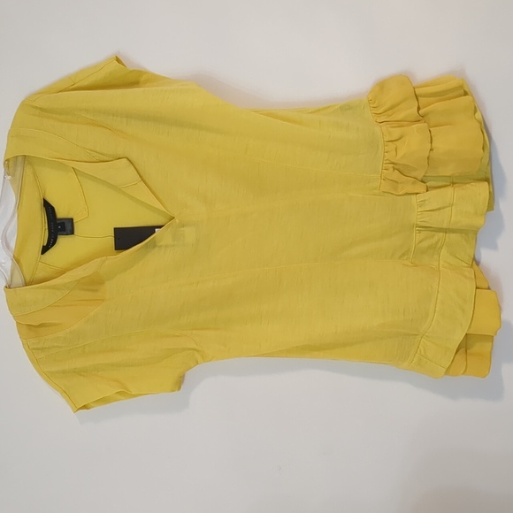 Marc by Marc Jacobs lightweight wool blend ruffle top Sz S (fits bigger) - Picture 2 of 10